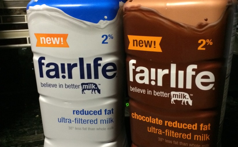 New product – FairLife milk